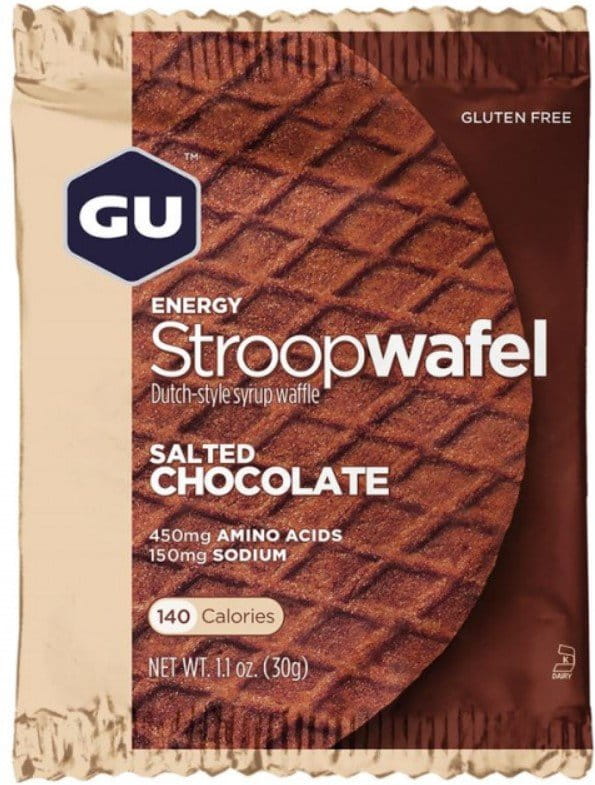 Beljakovinske palačinke GU Energy Wafel Salted Chocolate