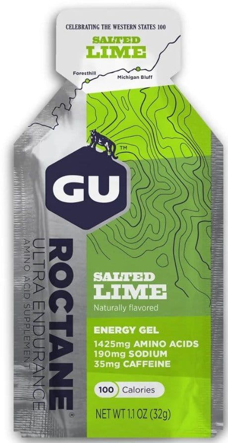 Pijača GU Roctane Energy Gel 32 g Salted Lime