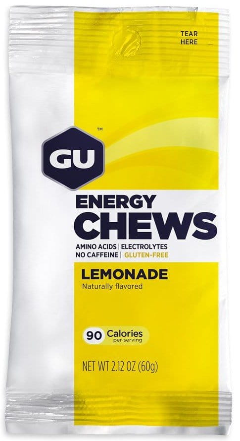 Energijski geli GU Energy Chews 60 g Lemonade