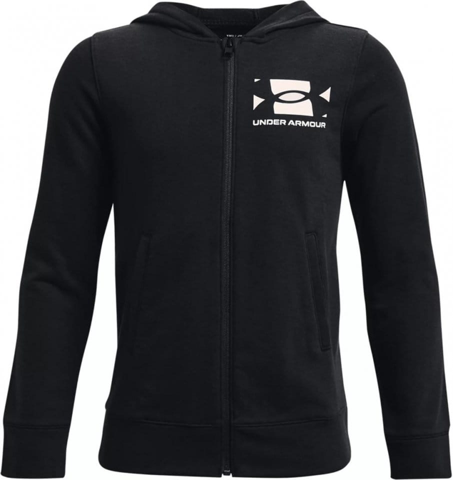 Mikica s kapuco Under Armour UA RIVAL TERRY FZ HOODIE-BLK