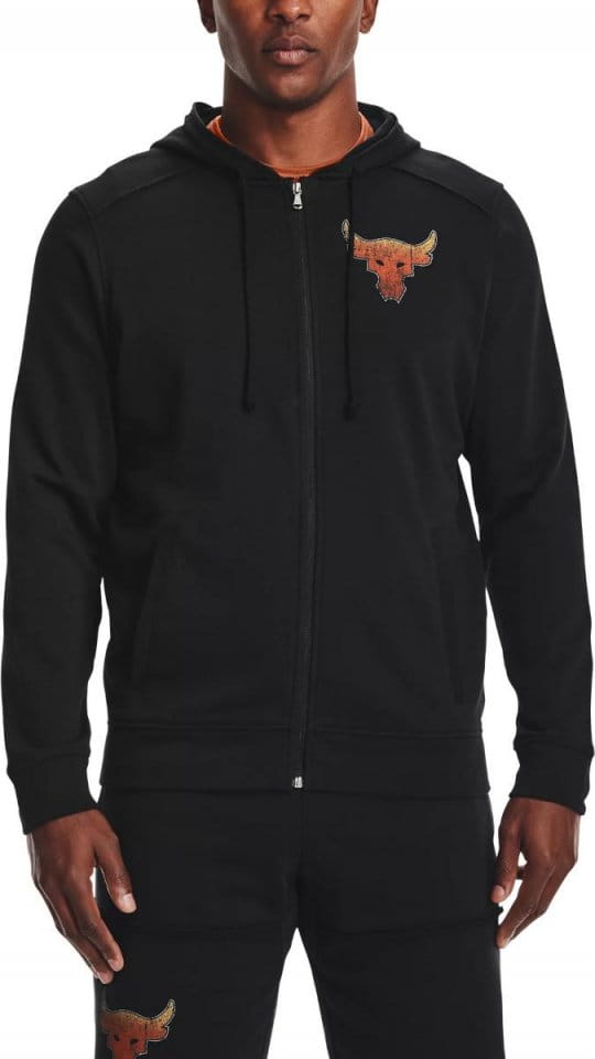 Mikica s kapuco Under Armour UA Pjt Rock Terry FZ Hoodie-BLK