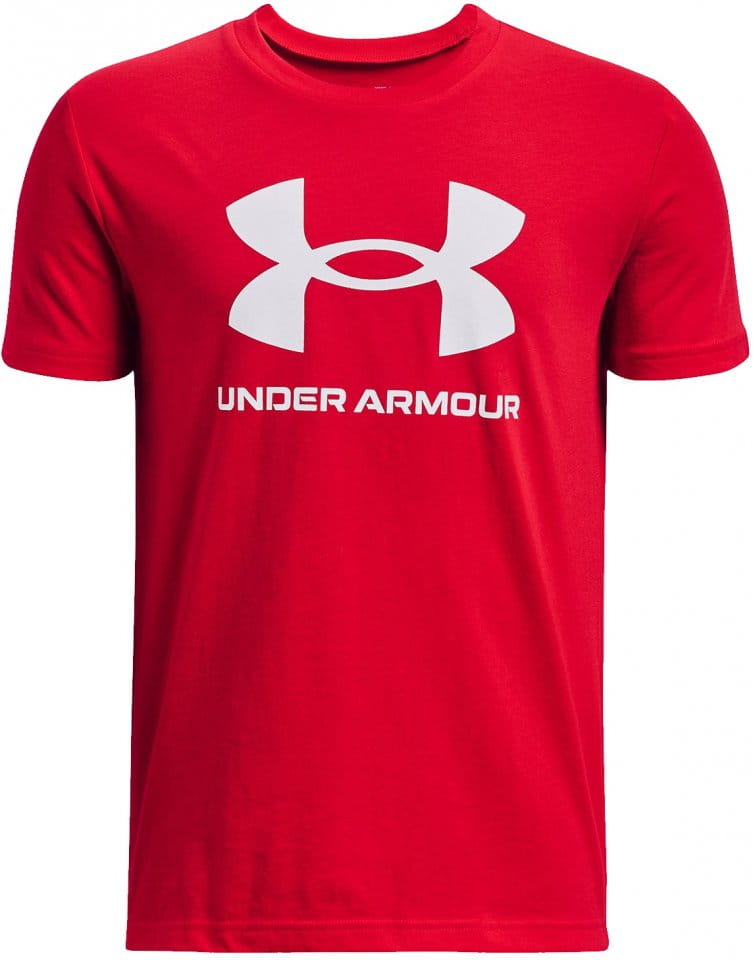Majica Under Armour UA SPORTSTYLE LOGO SS-RED