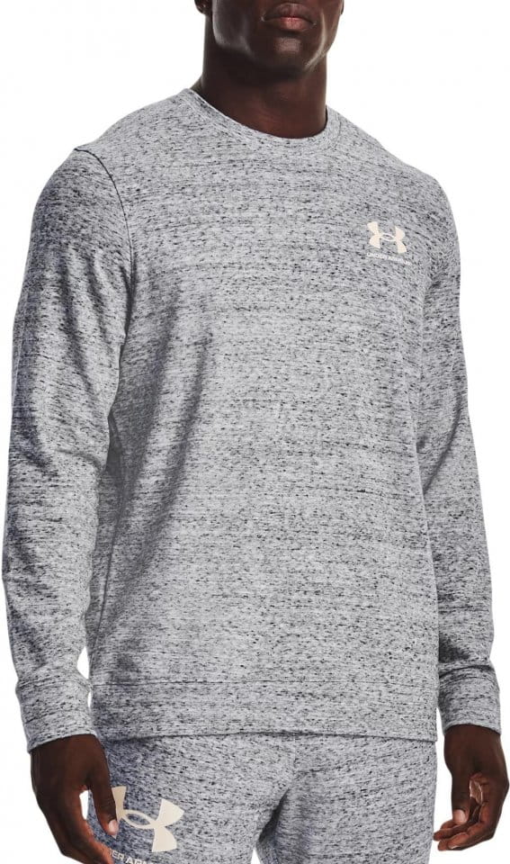 Mikica Under Armour UA Rival Terry LC Crew-WHT