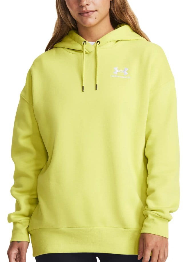 Mikica s kapuco Under Armour Essential Flc OS Hoodie-YLW