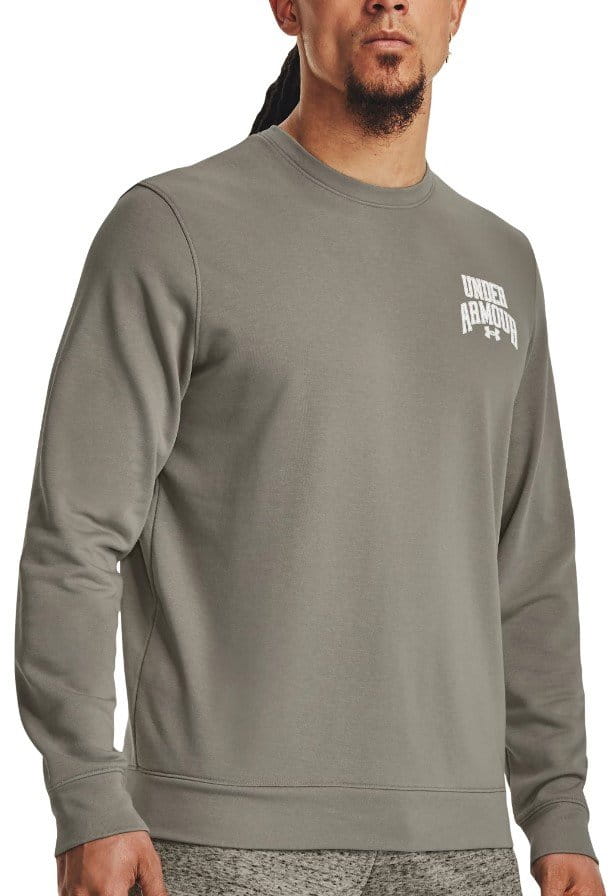 Mikica Under Armour UA Rival Terry Graphic Crew-GRN