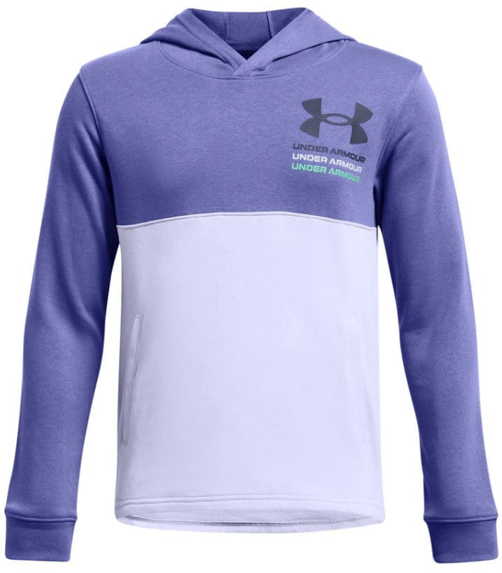 Mikica s kapuco Under Armour UA Boys Rival Terry Hoodie-PPL