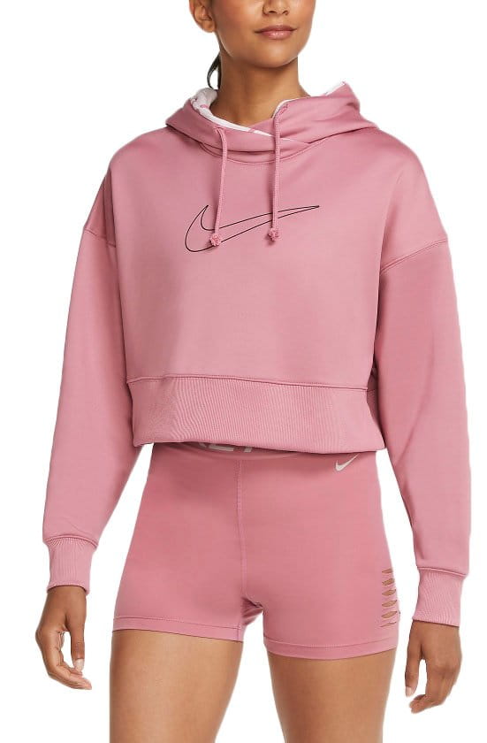 Mikica s kapuco Nike thermo crop hoody running 4