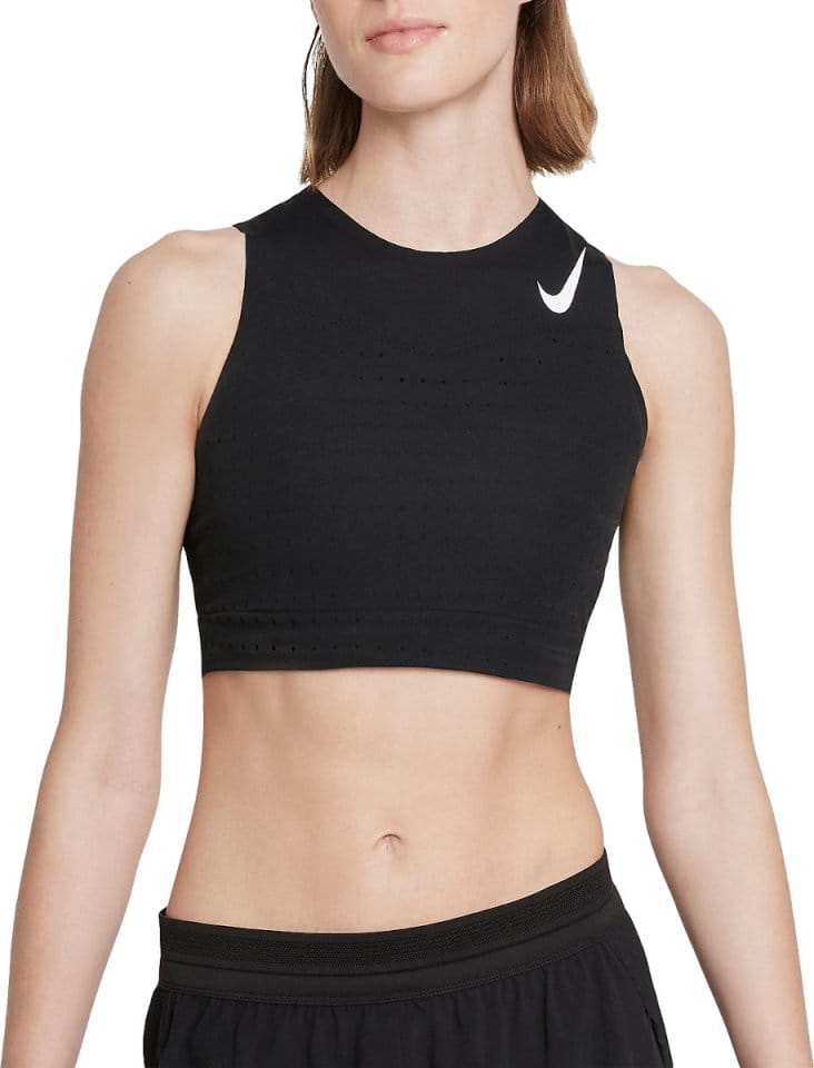 Majica brez rokavov Nike Aeroswift Women s Crop Running Singlet