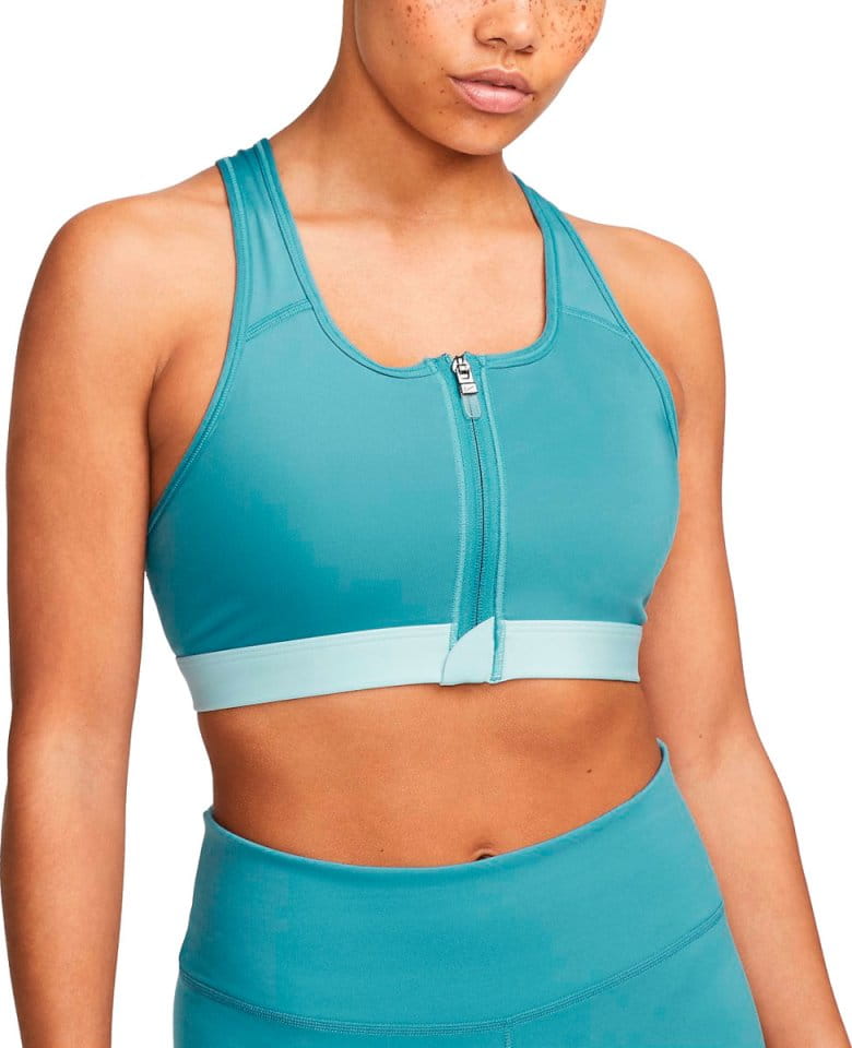 Športni modrček Nike Swoosh Women’s Medium-Support Padded Zip-Front Sports Bra