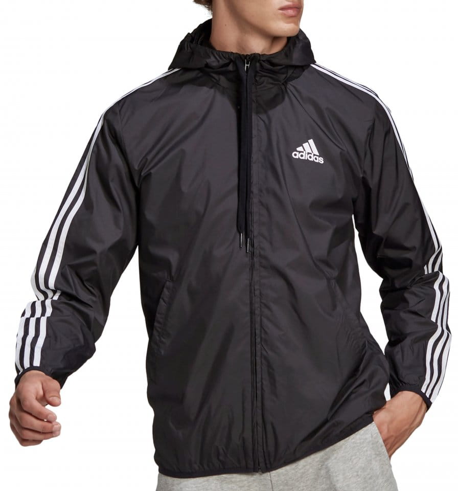 Jakna s kapuco adidas Sportswear Primegreen Essentials 3-Stripes -  Top4Running.si