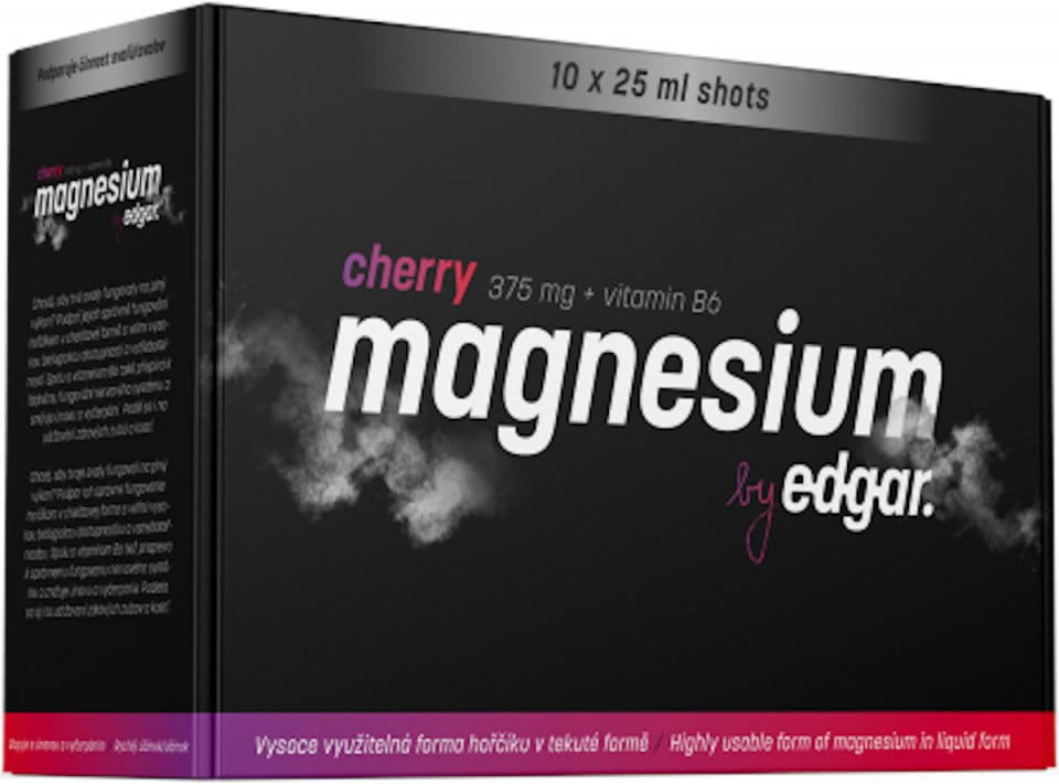Vitamini in minerali Edgar Magnesium cherry 10x25ml
